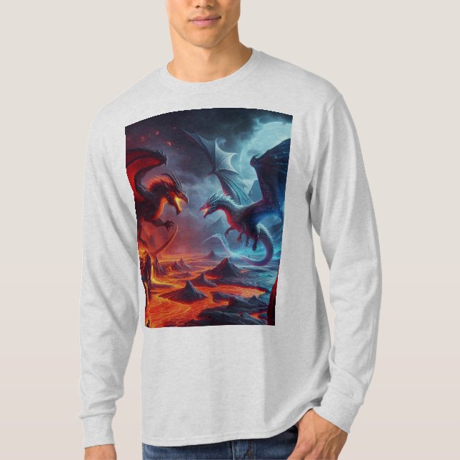 Dragons of Fire and Ice T-Shirt (Front)
