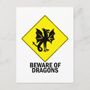 Dragons Postcard