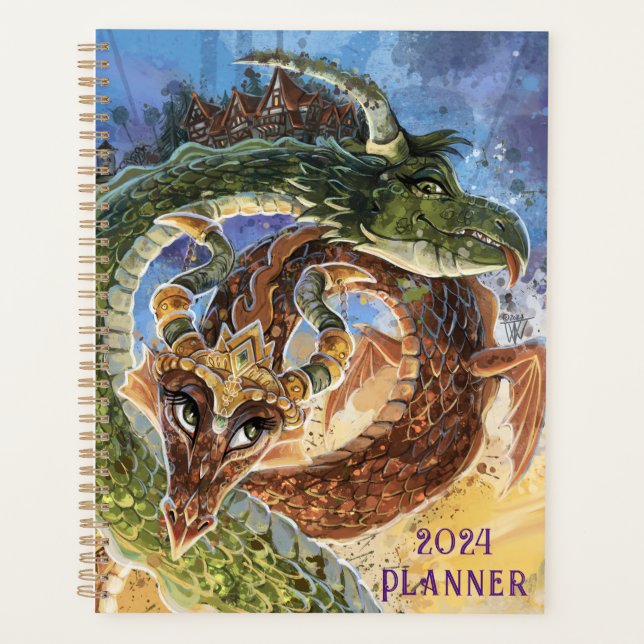 Dragons Rising Planner (Front)