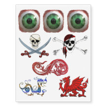 Dragons, Skulls and Freaky Eyeball Tattoos