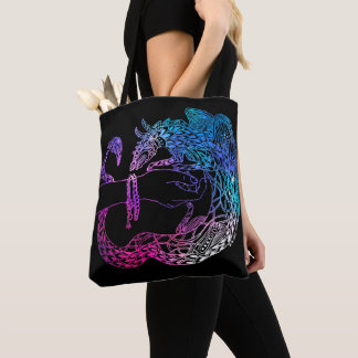 Dragons treasure tote bag