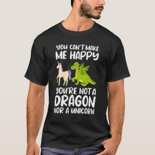 Dragons & Unicorns Are The Best Frienemy Mythical  T-Shirt