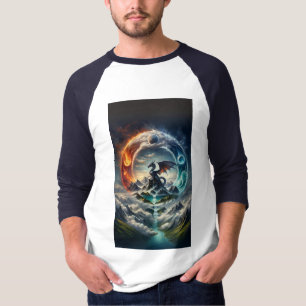 Dragons Unleashed: Guardians of Earth and Sky" T-Shirt