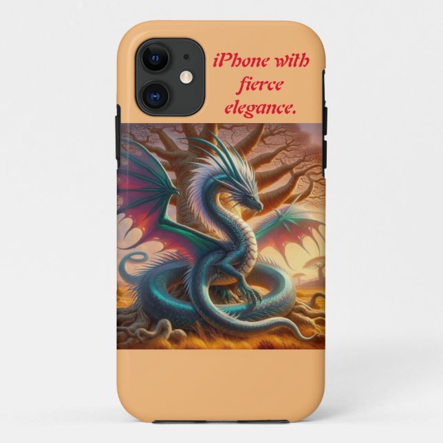 "DragonScale Armour: Defend Your Device in Style" Case-Mate iPhone Case (Back)