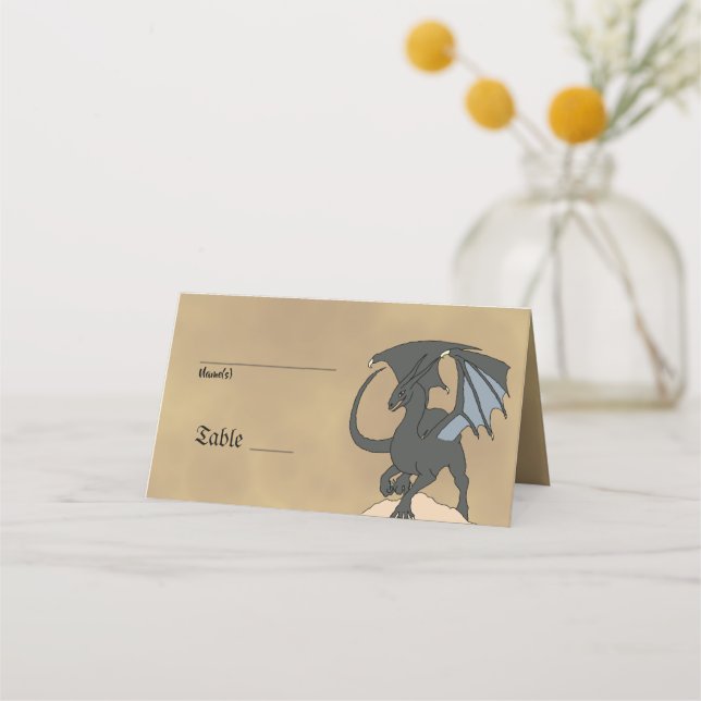 Dragonslayer Scroll Place Card (Front)