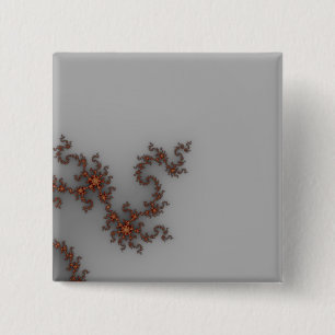 Dragonthing - Fractal 15 Cm Square Badge