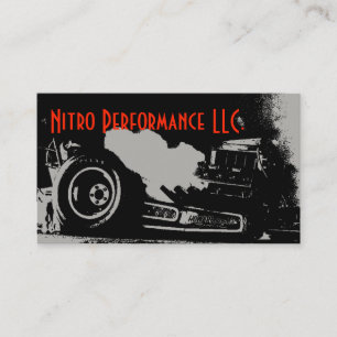 Dragster Business Card