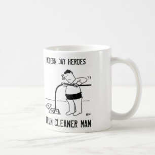 Drain Cleaner Man Coffee Mug