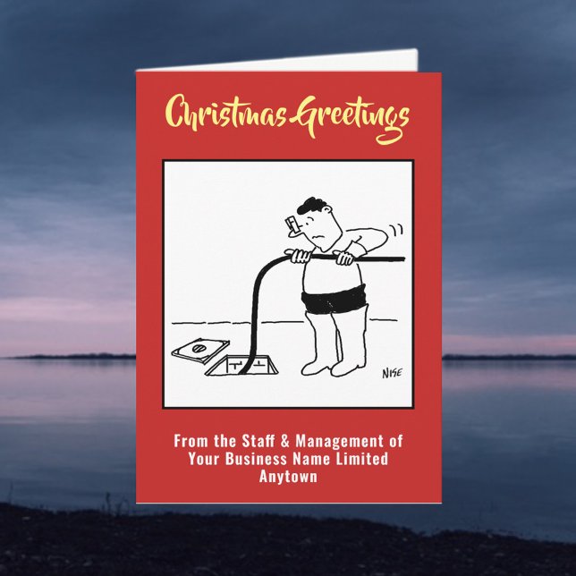 Drain Clearance and Unblocking Christmas Card (Creator Uploaded)