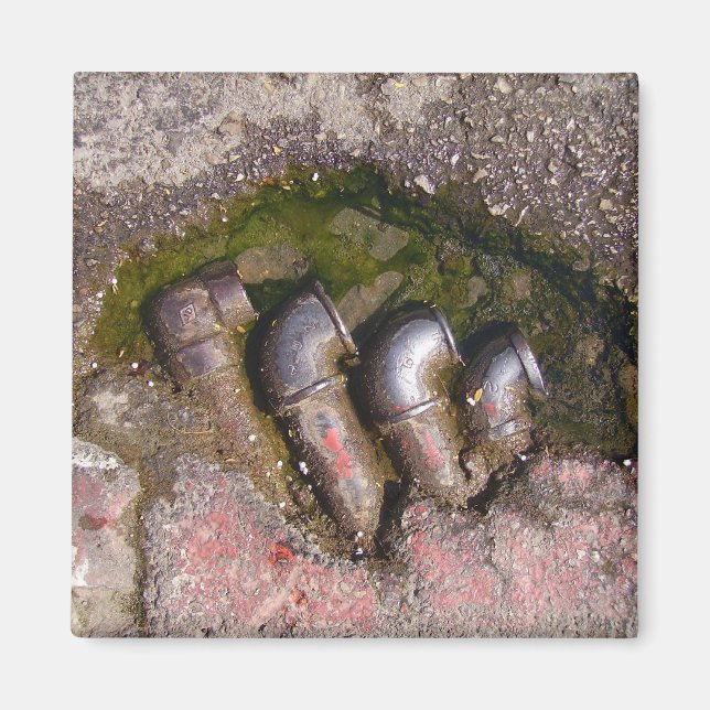 Drain pipes magnet (Front)