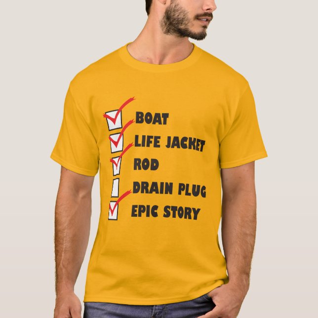 Drain Plug Epic Story T-Shirt (Front)