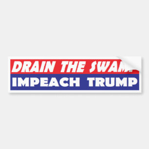 Drain The Swamp Bumper Sticker
