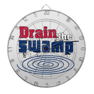 Drain the Swamp Dartboard