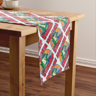 Drain The Swamp in Washington Short Table Runner
