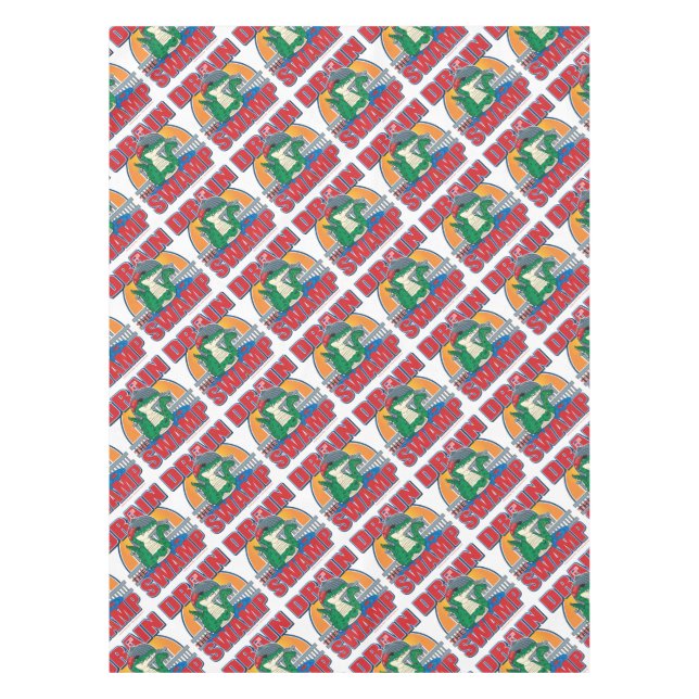 Drain The Swamp in Washington Tablecloth (Front)