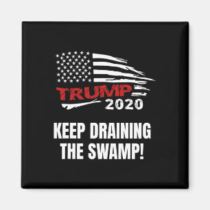 Drain The Swamp Trump Keep America Great  Magnet