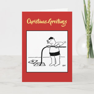 Drains Cleaning Christmas Card