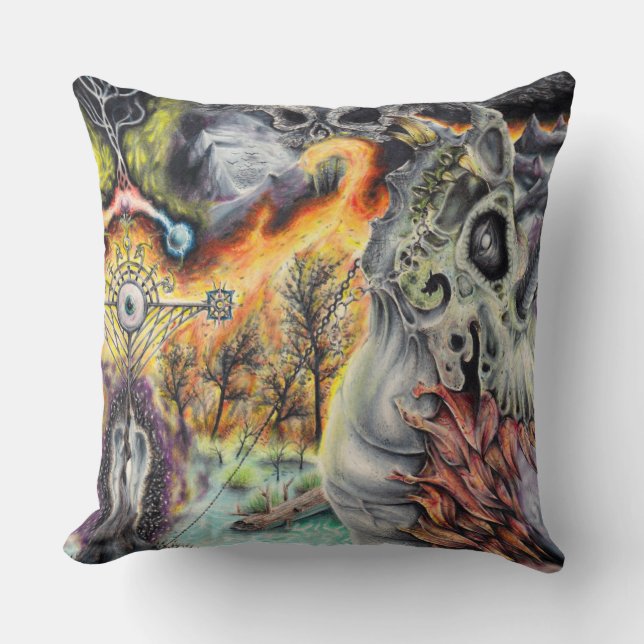 DRAKE: Love & Passion - Fantasy Artwork Cushion (Front)