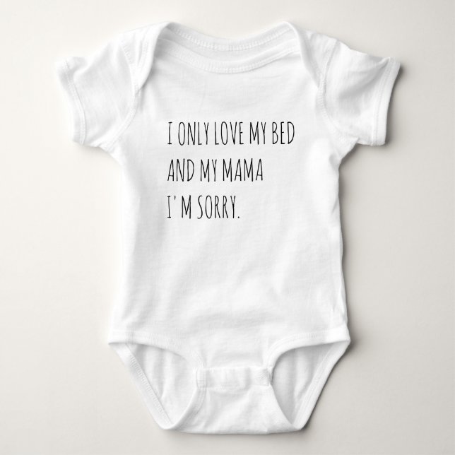 Drake Lyrics Cute Gift Bodysuit Baby (Front)