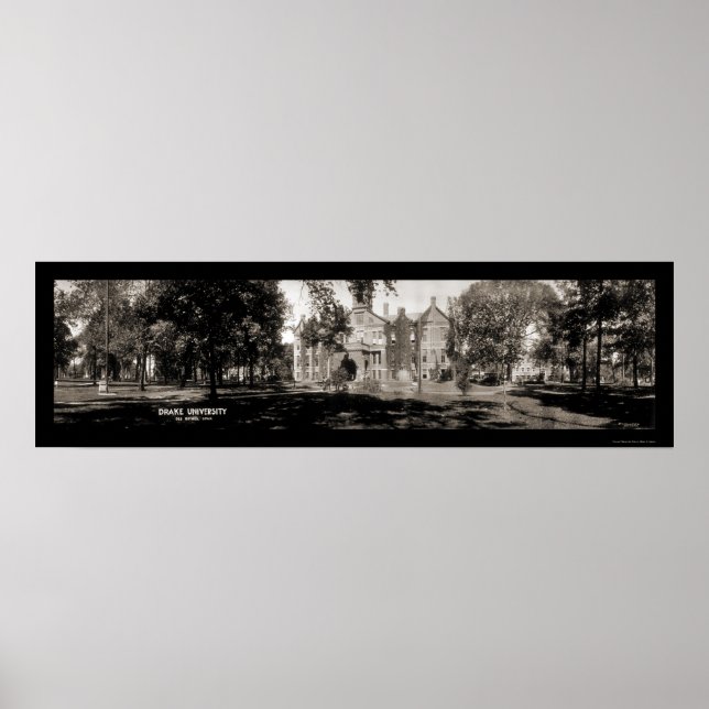 Drake University IA Photo 1914 Poster (Front)