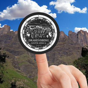 Drakensberg Mountains - South Africa  Classic Round Sticker