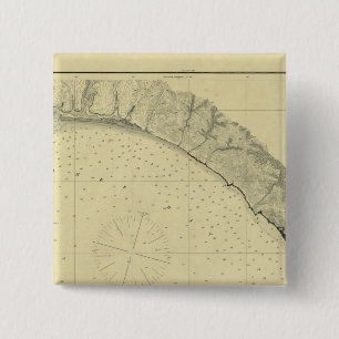 Drake's Bay, California 15 Cm Square Badge