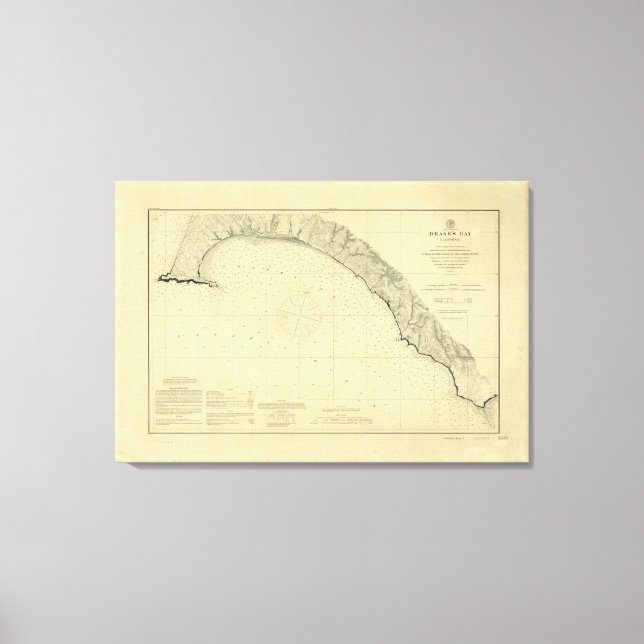 Drake's Bay, California Canvas Print (Front)