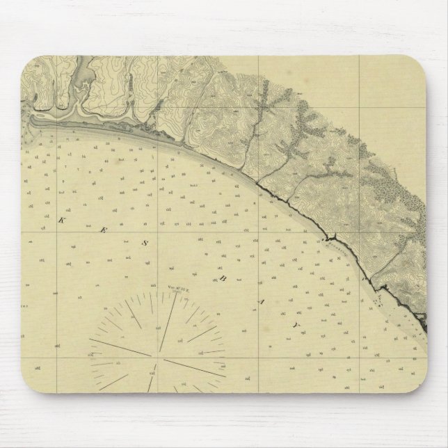 Drake's Bay, California Mouse Mat (Front)