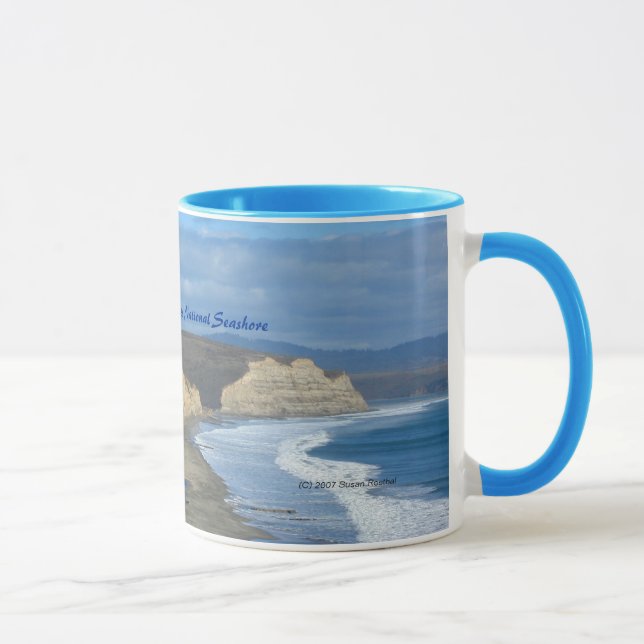 Drakes Beach - Point Reyes National Seashore Mug (Right)
