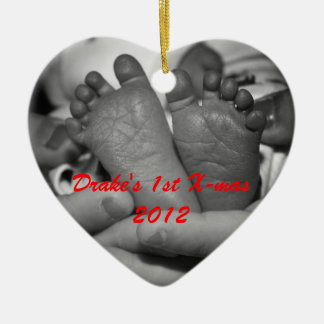 Drake's First X-mas Ornament