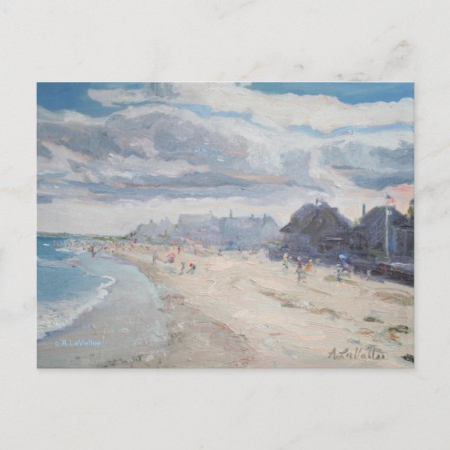 Drake's Island Beach, Wells, Maine Postcard (Front)