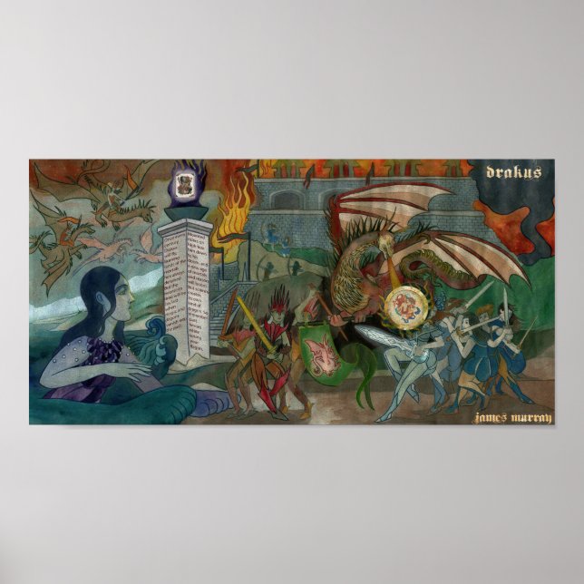 Drakus Battle Poster (Front)