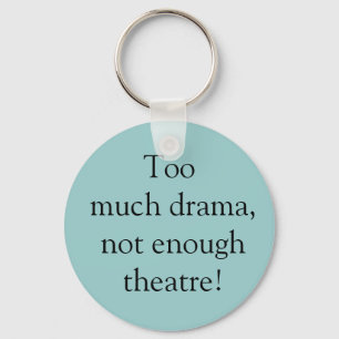 Drama and theatre key chain
