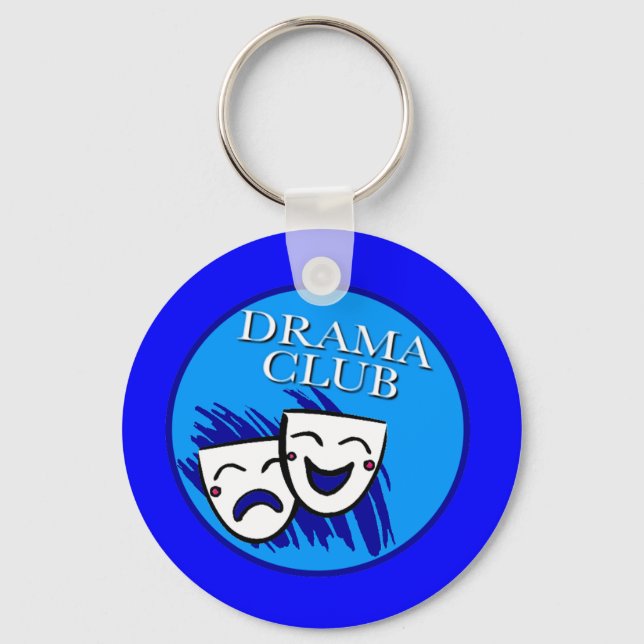Drama Club Badge Key Ring (Front)