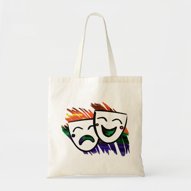 Drama Colour Splash Tote Bag (Front)