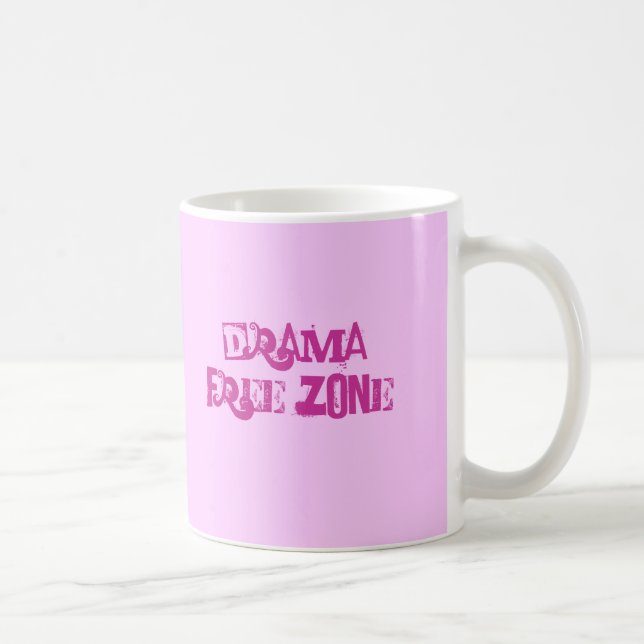 drama free zone coffee mug (Right)