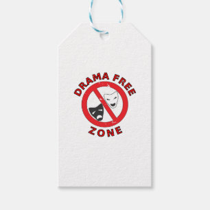 Drama Free Zone Gift Tags