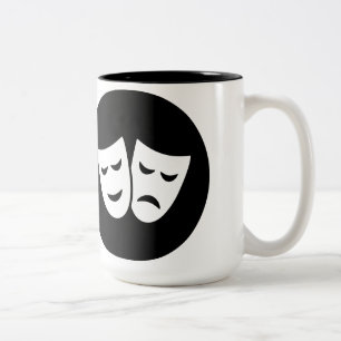 Drama Ideology Two-Tone Coffee Mug