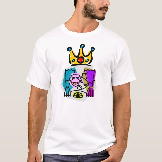 Drama King w/DRAMA KING on back T-Shirt (Front)