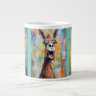Drama Lama Personalisierbar Funky Hipster Niedlich Large Coffee Mug