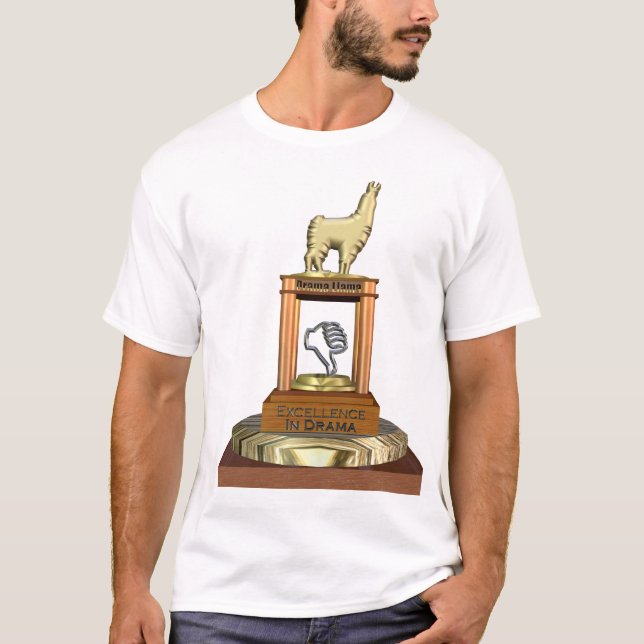 Drama Llama Award T-Shirt (Front)