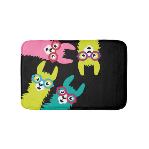Drama Llama Colourful Camelid Bath Mat