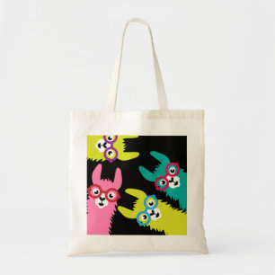 Drama Llama Colourful Camelid  Tote Bag
