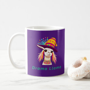 Drama Llama Funny Animal Coffee Mug