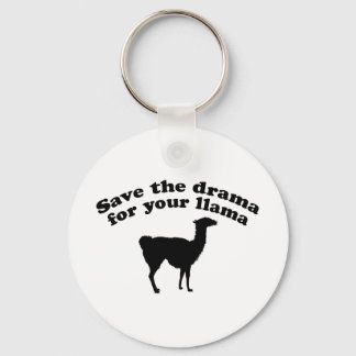 Drama Llama Key Ring