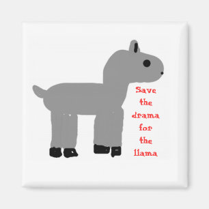 Drama Llama Magnet