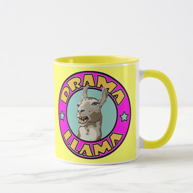 Drama Llama, Mug (Right)