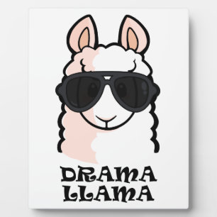 Drama Llama Plaque