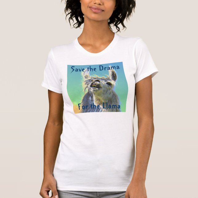 Drama Llama T-Shirt (Front)