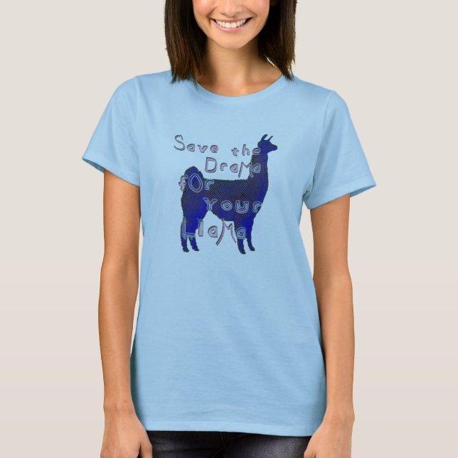 drama llama T-Shirt (Front)